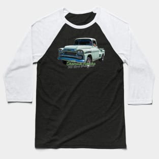 1959 Chevrolet Apache 3100 Stepside Pickup Truck Baseball T-Shirt